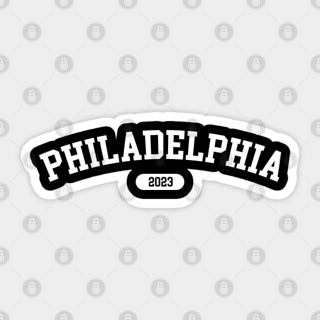 Philadelphia 2023 Sticker by nefuku